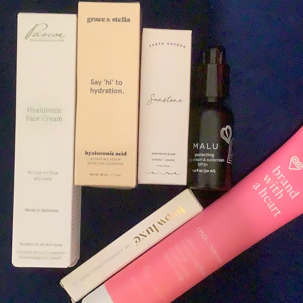 Full Size Face and Hair products